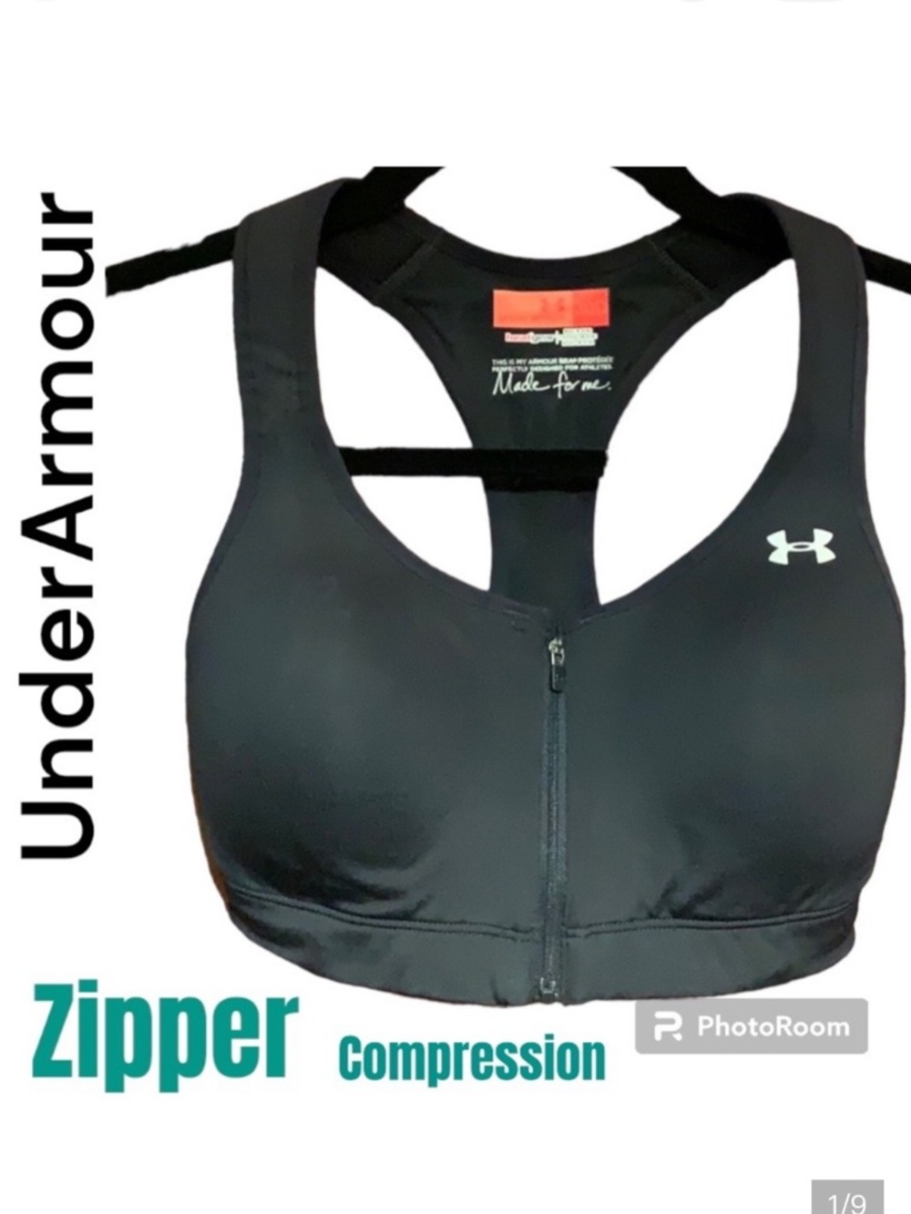 SALE!! Under armour zip up bra 30D. 3 final drop